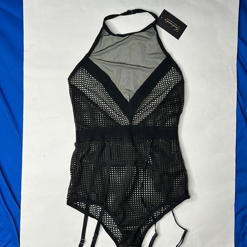 NWT Fredericks of Hollywood Evetta Lingerie Sheer